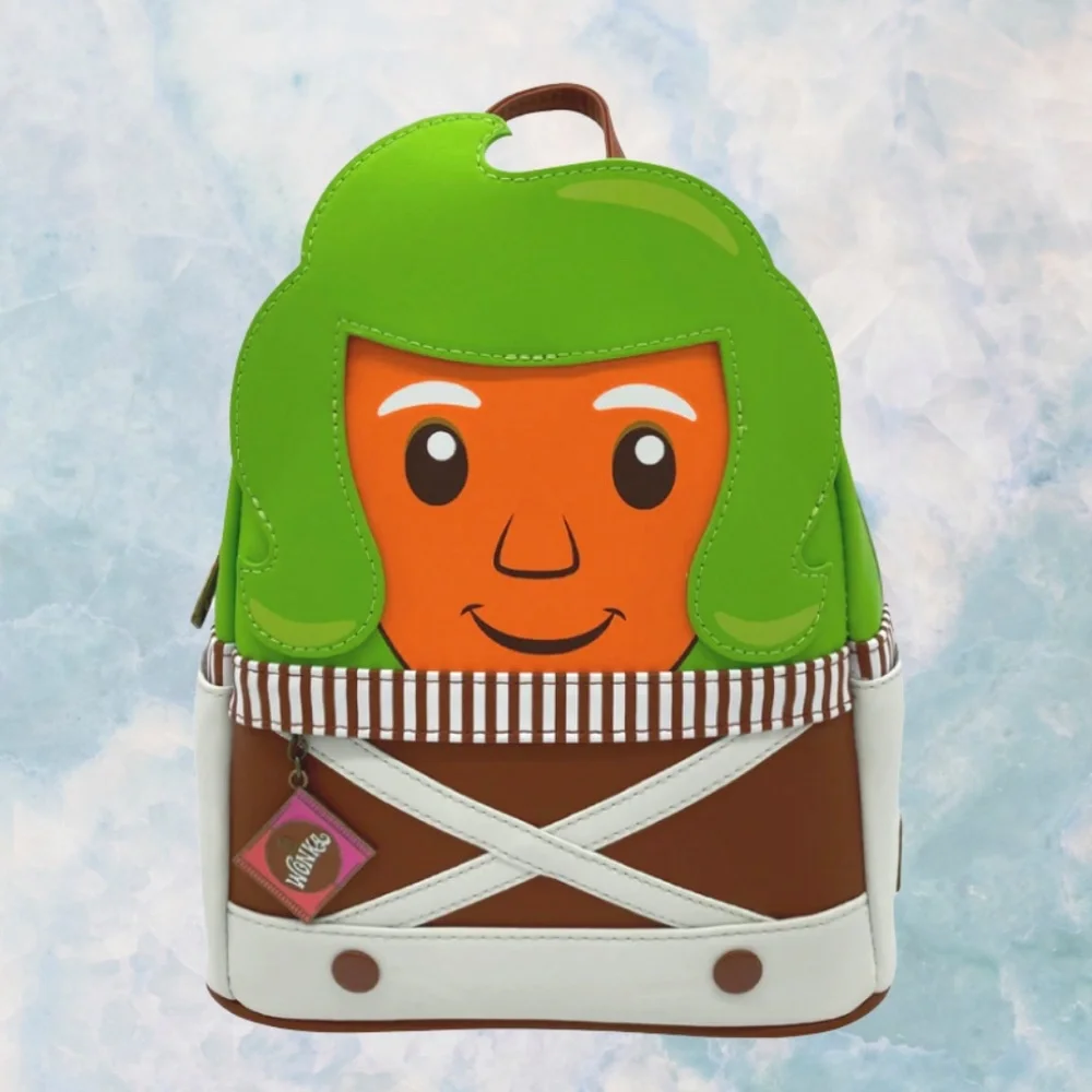 Loungefly‎ Willy Wonka Oompa Loompa Mini Backpack and Wallet